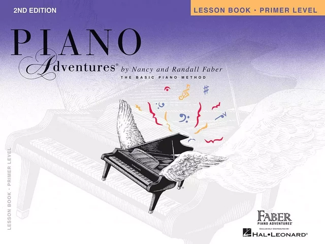 PIANO ADVENTURES PRIMER LEVEL - LESSON BOOK PIANO -  NANCY FABER_RANDALL - HAL LEONARD