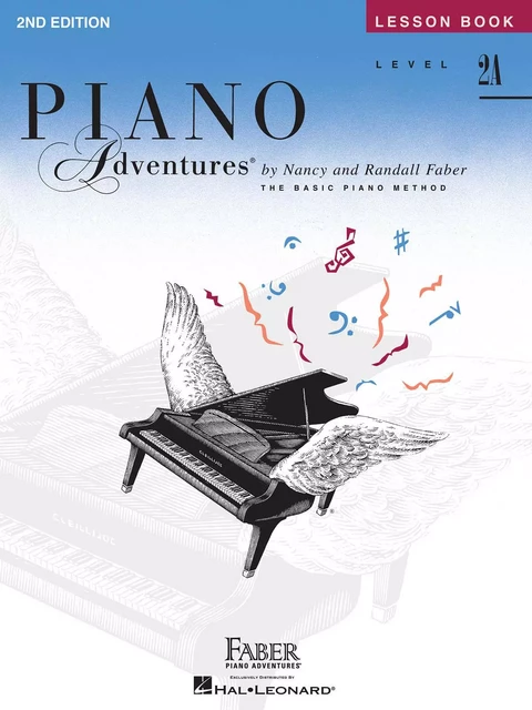 NANCY FABER & RANDALL FABER : PIANO ADVENTURES: LESSON BOOK - LEVEL 2A -  NANCY FABER_RANDALL - HAL LEONARD