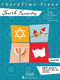 NANCY FABER : CHORDTIME PIANO JEWISH FAVORITES - LEVEL 2B