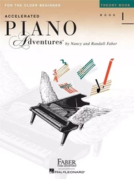 NANCY FABER : PIANO ADVENTURES FOR THE OLDER BEGINNER THEORY BK1