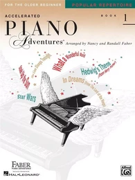 NANCY FABER : PIANO ADVENTURES FOR THE OLDER BEGINNER REP. BK 1