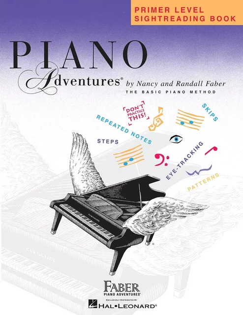 NANCY FABER : PIANO ADVENTURES PRIMER LEVEL - SIGHTREADING BOOK -  NANCY FABER_RANDALL - HAL LEONARD