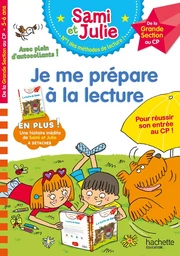 Sami et Julie - Je me prépare à la lecture de la Grande Section au CP - Cahier de vacances 2024