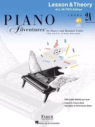 NANCY FABER & RANDALL FABER : PIANO ADVENTURES: LESSON & THEORY BOOK - LEVEL 2A