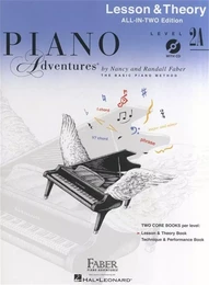 NANCY FABER : PIANO ADVENTURES ALL-IN-TWO LEVEL 2A LES&TH. RECUEIL + CD