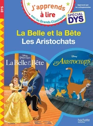 Disney - La Belle et la bête / Les Aristochats - Spécial DYS (dyslexie)