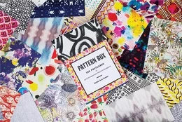 Pattern Box 100 Postcards /anglais