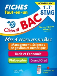 Objectif BAC Fiches Tout-en-un 1re et Tle STMG