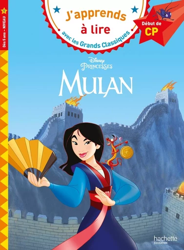 Disney - Mulan, CP Niveau 1 - Isabelle Albertin - HACHETTE EDUC