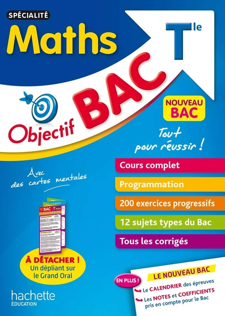 Objectif Bac - Spécialité Maths Term - Eric Barbazo, Nadine Billa - HACHETTE EDUC