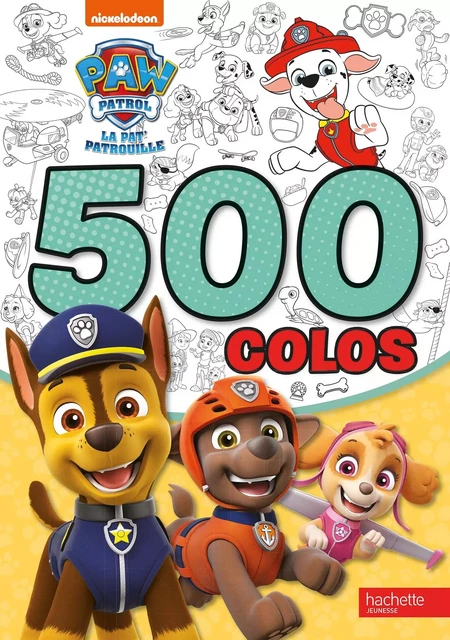 Pat' Patrouille - 500 colos -  Collectif - HACHETTE JEUN.