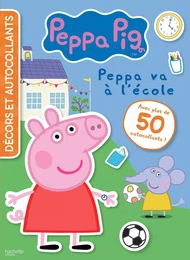 Peppa Pig-Décors et autocollants -L'école