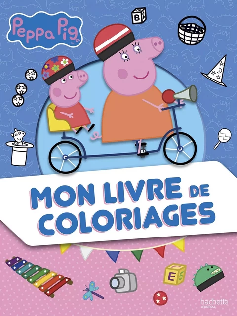 Peppa Pig - Mon livre de coloriages -  - HACHETTE JEUN.