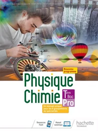 Physique-Chimie terminale Bac Pro - livre élève -  Éd. 2021