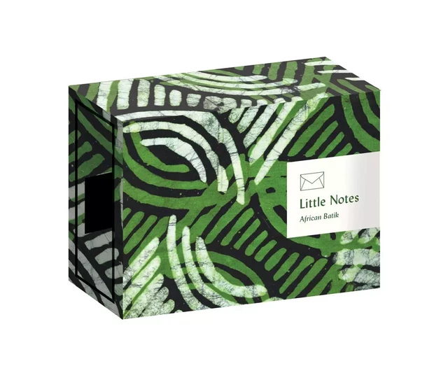 Little Notes: Batik 30 Writing Sheets and Envelopes (Boxed notecards) /anglais -  - PRINCETON ARCHI