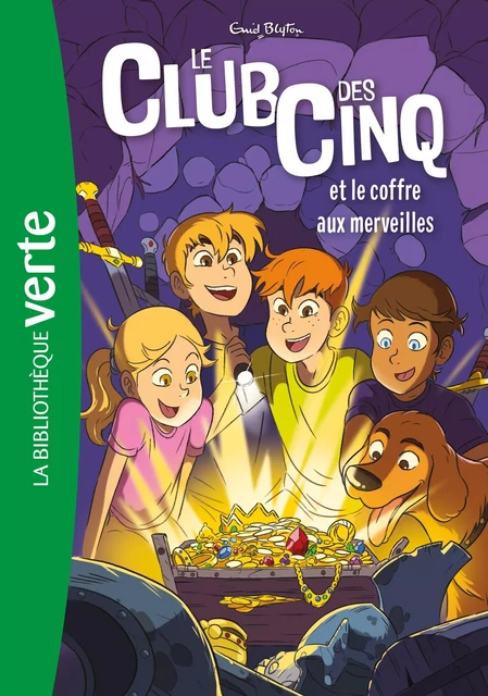 Le Club des Cinq NED 18 - Le Club des Cinq et le coffre aux merveilles - Enid Blyton - HACHETTE JEUN.