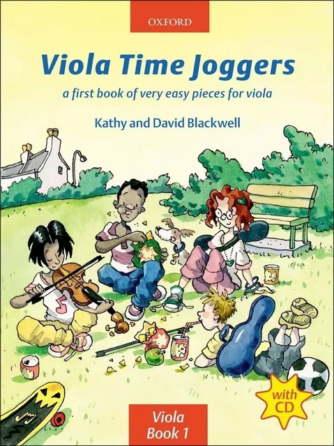 VIOLA TIME JOGGERS ALTO +CD -  BLACKWELL - OUP