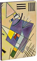 Black And Violet By Vasily Kandinsky A5 Notebook /anglais