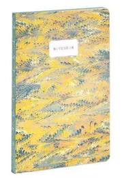 Florentine Yellow - A5 Notebook /anglais