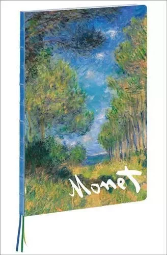 Pine Tree Path : Claude Monet A4 Notebook /anglais -  MONET CLAUDE - TENEUES VERLAG