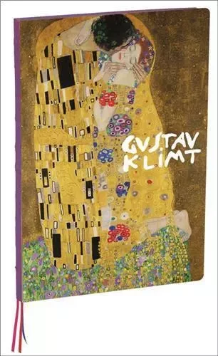 The Kiss : Gustav Klimt A4 Notebook /anglais -  KLIMT GUSTAV - TENEUES VERLAG