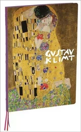 The Kiss : Gustav Klimt A4 Notebook /anglais