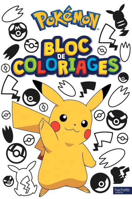 Pokémon - Bloc de coloriages -  - HACHETTE JEUN.