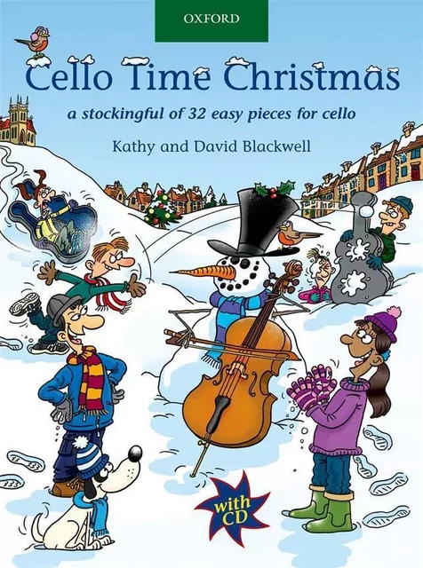 CELLO TIME CHRISTMAS VIOLONCELLE +CD -  BLACKWELL - OUP