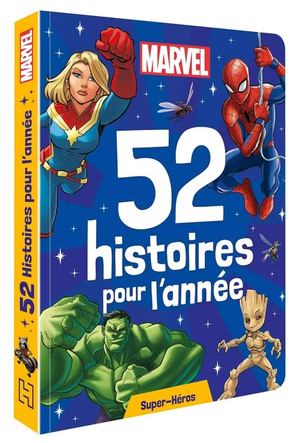 MARVEL - 52 Histoires pour l'année - Super-héros -  Collectif - DISNEY HACHETTE