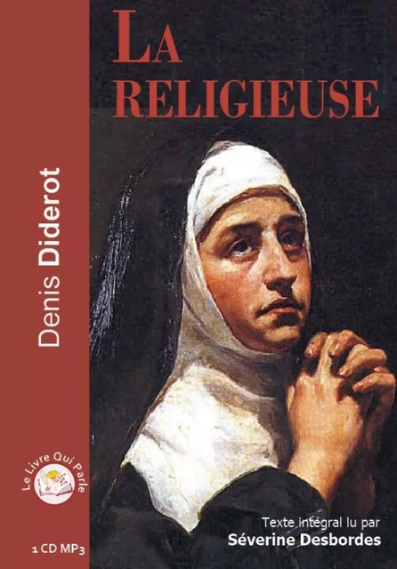 LA RELIGIEUSE -  DIDEROT DENIS - LIVRE QUI PARLE