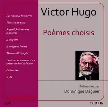 POEMES CHOISIS / 1 CD -  HUGO VICTOR - LIVRE QUI PARLE