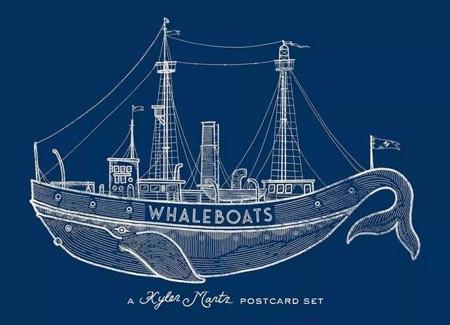 Whaleboats: A Kyler Martz Postcard Set /anglais -  MARTZ KYLER - RANDOM HOUSE US