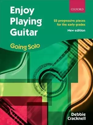 ENJOY PLAYING GUITAR GOING SOLO GUITARE -  CRACKNELL - OUP