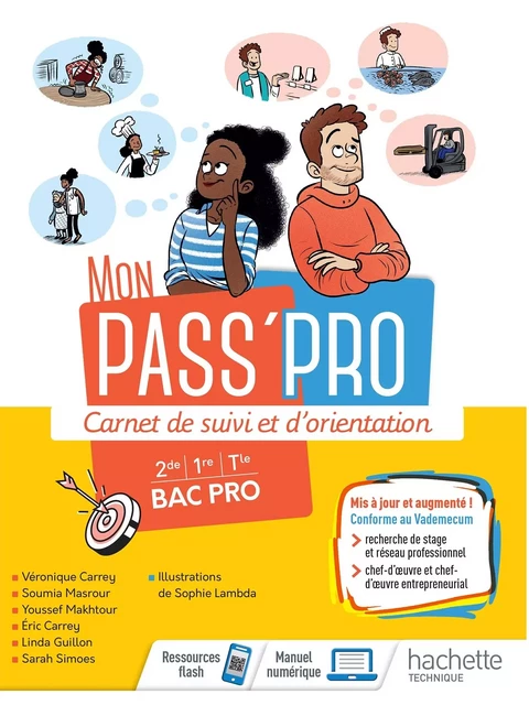 Pass'Pro nouvelle édition - cahier de l'élève - Éd. 2021 - Véronique Carrey, Eric Carrey, Linda Guillon, Youssef Makhtour, Soumia Masrour Dhalfa, Sarah Simoes - HACHETTE EDUC