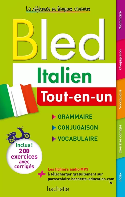 Bled Italien Tout en Un - Danièle Gas, Carmelina Boi - HACHETTE EDUC