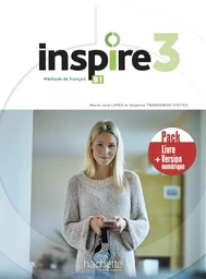 Inspire 3 - Pack Livre de l'élève + Version numérique (B1)