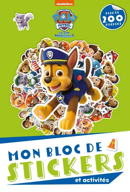 Pat' Patrouille - Mon bloc de stickers et activités -  - HACHETTE JEUN.