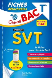 Objectif BAC Fiches détachables Spécialité SVT Tle