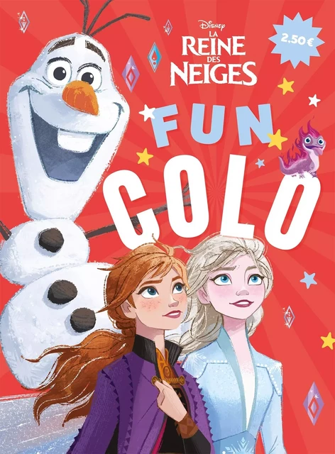 LA REINE DES NEIGES - Fun colo - Olaf - Disney -  Collectif - DISNEY HACHETTE