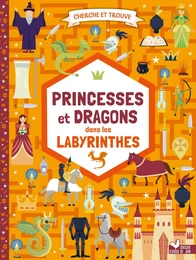 Cherche et trouve princesses et dragons  dans les labyrinthes