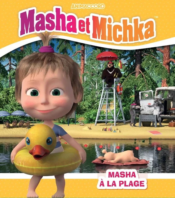 Masha et Michka - Masha à la plage -  - HACHETTE JEUN.