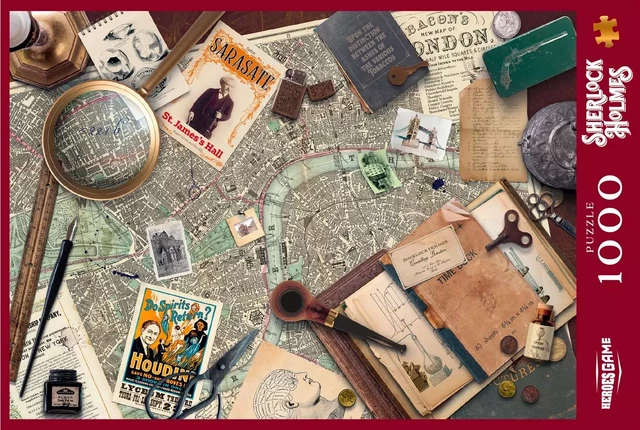 Puzzle Sherlock Holmes -  - HACHETTE HEROES