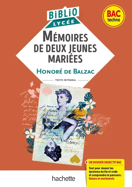 BiblioLycée - Mémoires de deux jeunes mariées, Balzac - BAC 2025 - Honoré deBalzac - HACHETTE EDUC