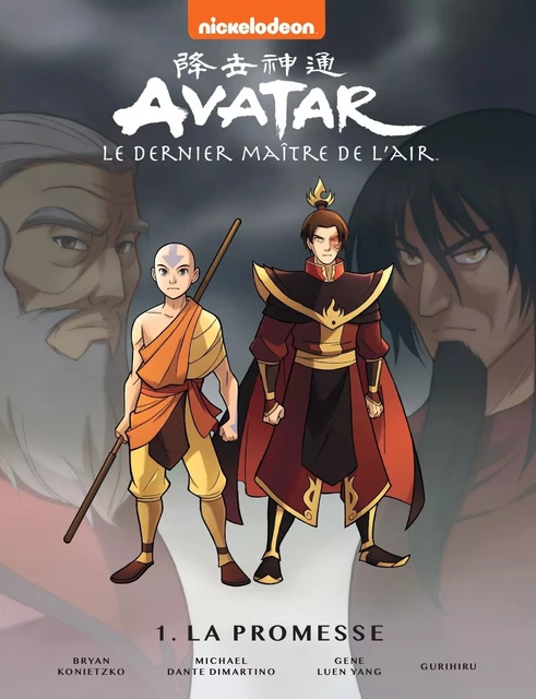 Avatar, le dernier maître de l'air Tome 1 - La promesse -  Nickelodeon - HACHETTE COMICS