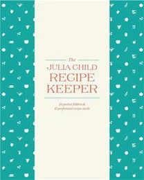 The Julia Child Recipe Keeper 24 Recipe Pockets & 6 Perforated Recipe Cards /anglais