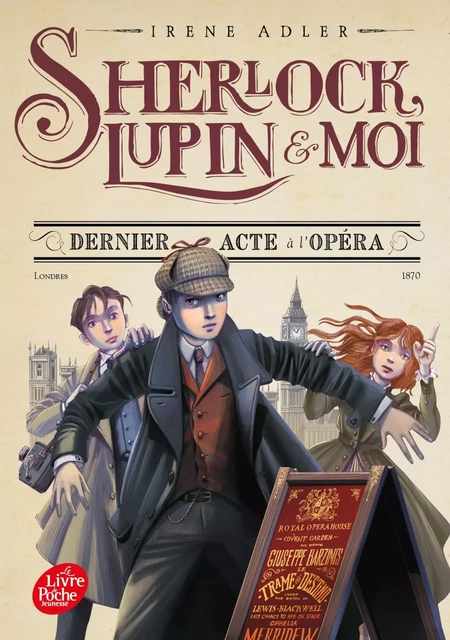 Sherlock, Lupin et moi - Tome 2 - Irène Adler - POCHE JEUNESSE