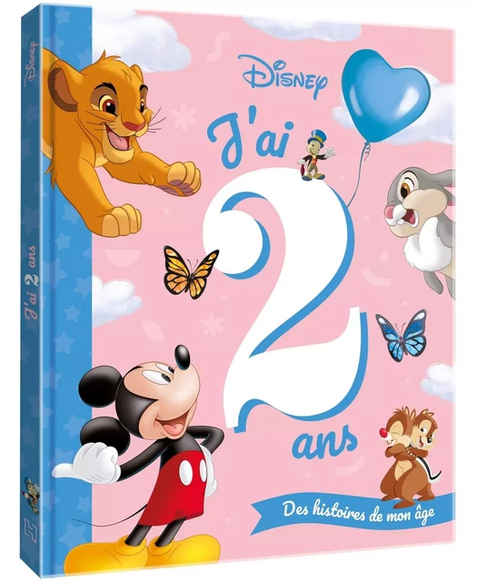 DISNEY CLASSIQUES - J'ai 2 ans - Des histoires de mon âge -  Collectif - DISNEY HACHETTE