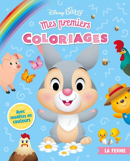 DISNEY BABY - Mes premiers coloriages - La ferme -  Collectif - DISNEY HACHETTE