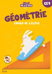 Mouv' Maths - Cahier de géométrie CE1 - Ed. 2023