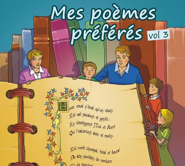 Mes poèmes préférés, vol 3 (livre audio) -  COMPILATION - FRANCE PRODUC